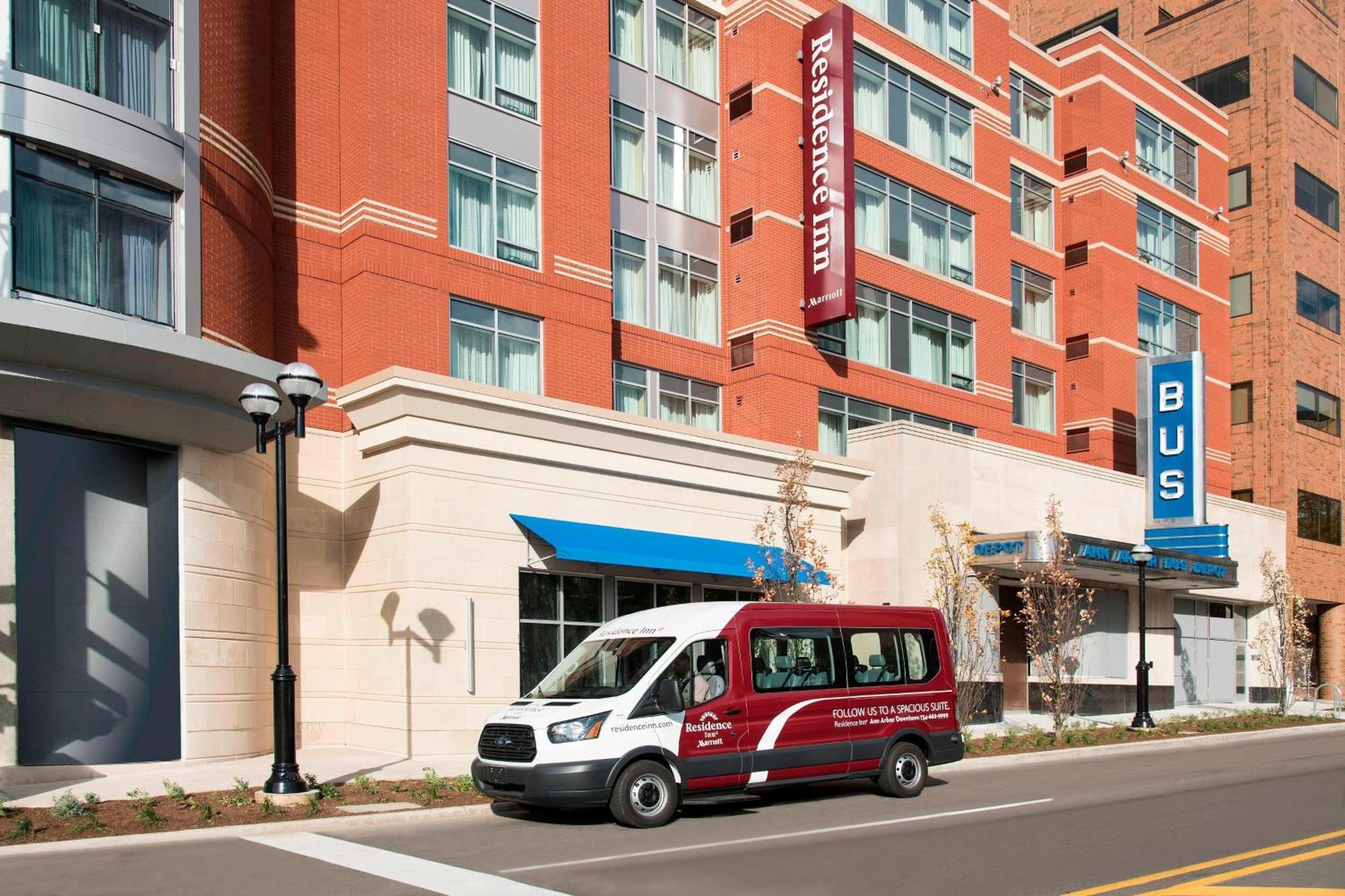 Residence Inn By Marriott Ann Arbor Downtown Exterior photo